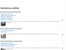 Tablet Screenshot of bomberos-cabildo.blogspot.com