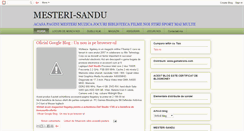 Desktop Screenshot of mesteri-sandu.blogspot.com