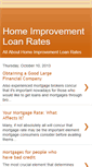 Mobile Screenshot of homeimprovement-loanrates.blogspot.com