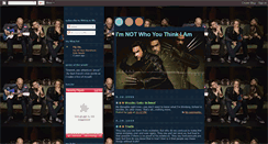 Desktop Screenshot of not-who-you-think-i-am.blogspot.com