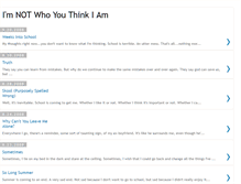 Tablet Screenshot of not-who-you-think-i-am.blogspot.com