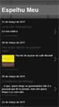 Mobile Screenshot of espelhumeu.blogspot.com