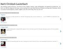 Tablet Screenshot of marit-chrislock-lauterbach.blogspot.com