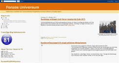 Desktop Screenshot of fonzos-universum.blogspot.com