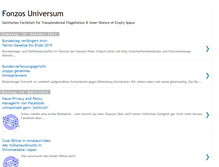 Tablet Screenshot of fonzos-universum.blogspot.com