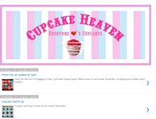 Tablet Screenshot of cupcakeheavenjersey.blogspot.com