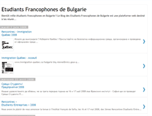 Tablet Screenshot of etudiants-francophones.blogspot.com