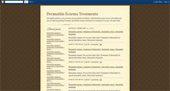 Desktop Screenshot of dermatitis-eczema-treatments.blogspot.com