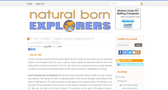 Desktop Screenshot of naturalbornexplorers.blogspot.com