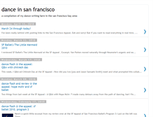 Tablet Screenshot of danceinsf.blogspot.com