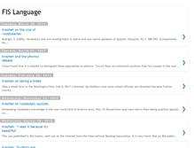 Tablet Screenshot of fislanguage.blogspot.com