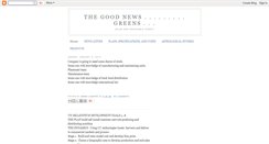 Desktop Screenshot of goodnewsgreens.blogspot.com