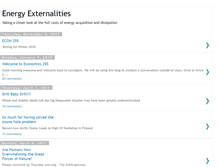 Tablet Screenshot of energyexternalities.blogspot.com
