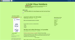 Desktop Screenshot of h4visaearn.blogspot.com