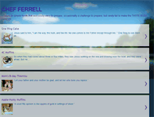 Tablet Screenshot of foodieferrell.blogspot.com