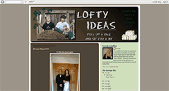 Desktop Screenshot of lofty-ideas.blogspot.com