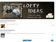 Tablet Screenshot of lofty-ideas.blogspot.com