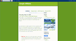 Desktop Screenshot of 12googleaffiliate.blogspot.com