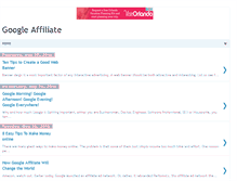 Tablet Screenshot of 12googleaffiliate.blogspot.com