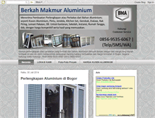 Tablet Screenshot of bogortokoaluminium.blogspot.com