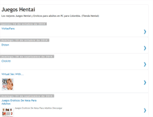 Tablet Screenshot of juegoshentai.blogspot.com