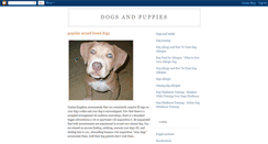 Desktop Screenshot of dog-and-puppies.blogspot.com