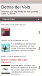 Mobile Screenshot of detras-delvelo.blogspot.com