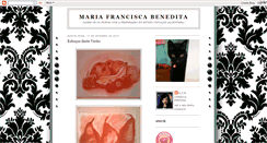 Desktop Screenshot of maria-francisca-benedita.blogspot.com