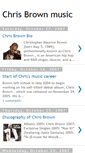 Mobile Screenshot of chris-brown-music.blogspot.com