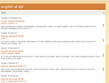 Tablet Screenshot of english-at-sjb.blogspot.com