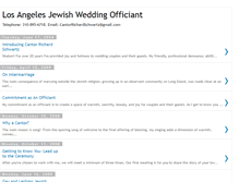 Tablet Screenshot of jewishweddingofficiant.blogspot.com