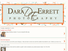 Tablet Screenshot of daraerrett.blogspot.com