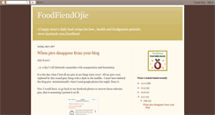 Desktop Screenshot of foodfiendojie.blogspot.com