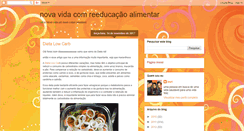 Desktop Screenshot of lauri-novavidacomreeducaoalimentar.blogspot.com