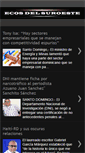 Mobile Screenshot of ecosdelsuroeste.blogspot.com