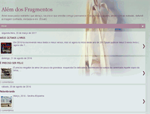 Tablet Screenshot of alemdosfragmentos24x7.blogspot.com