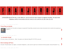 Tablet Screenshot of franjaroja2011.blogspot.com