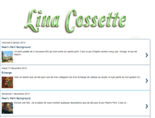 Tablet Screenshot of linacossette.blogspot.com