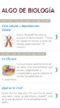 Mobile Screenshot of algodebiologia.blogspot.com