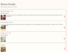 Tablet Screenshot of brownfamilycblb.blogspot.com