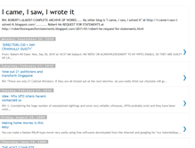 Tablet Screenshot of i-came-i-saw-i-wrote-it.blogspot.com