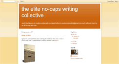 Desktop Screenshot of nocapswriting.blogspot.com