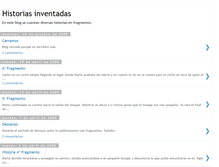 Tablet Screenshot of historiasinventadas09.blogspot.com