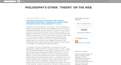 Desktop Screenshot of philosophysother.blogspot.com