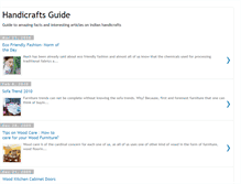Tablet Screenshot of crafts-textiles-guide.blogspot.com