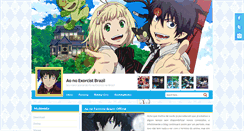 Desktop Screenshot of aonoexorcist-brazil.blogspot.com