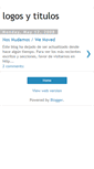 Mobile Screenshot of logosytitulos.blogspot.com