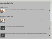 Tablet Screenshot of coreyackelmire.blogspot.com