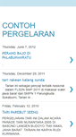 Mobile Screenshot of contohpergelaran.blogspot.com