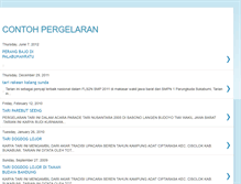 Tablet Screenshot of contohpergelaran.blogspot.com